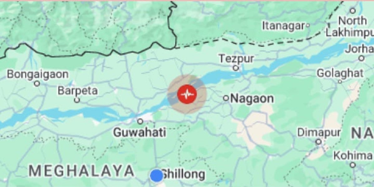Assam hit by 5 magnitude earthquake; no casualty reported