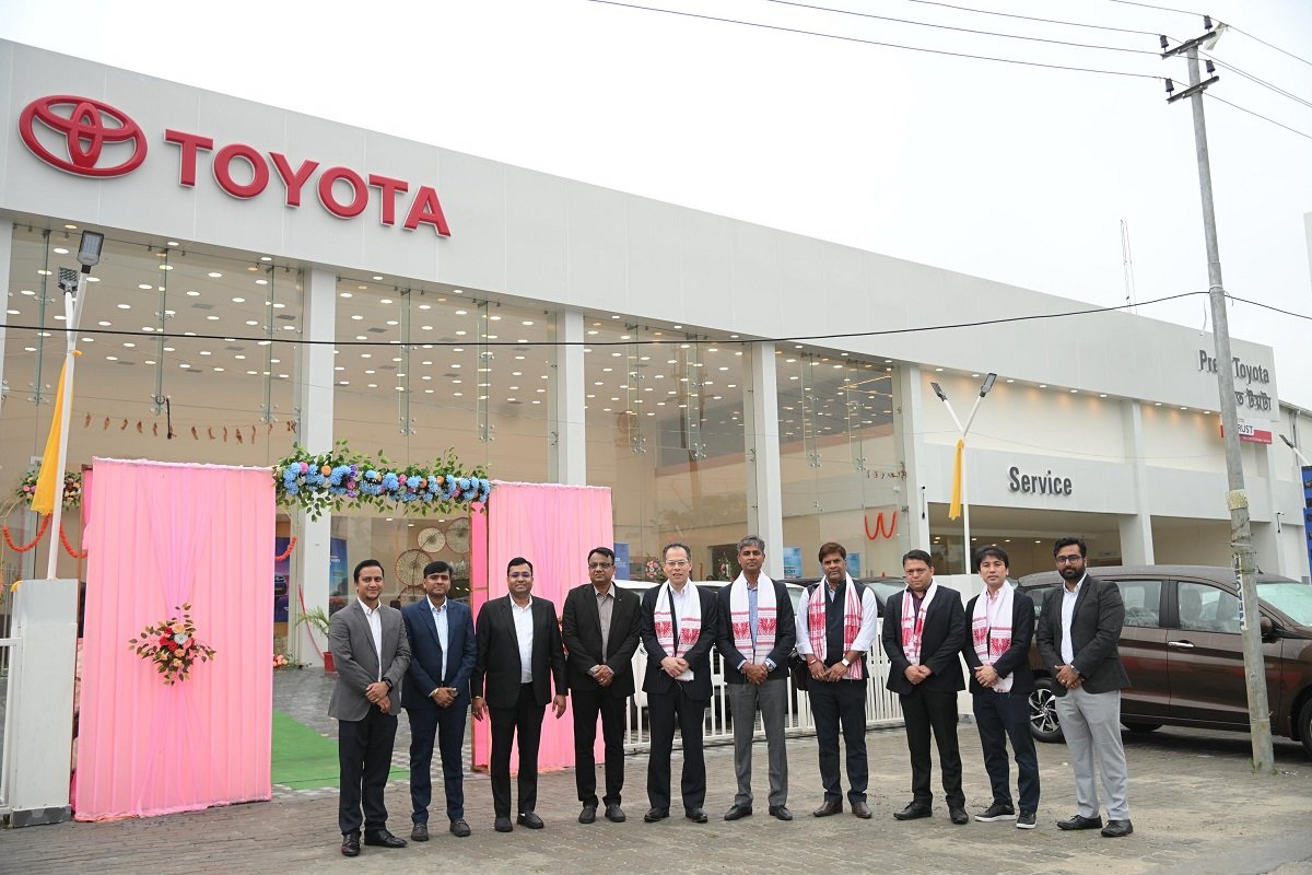 TKM inaugurates a new dealership—Preet Toyota, in the historic city of Jorhat, Assam