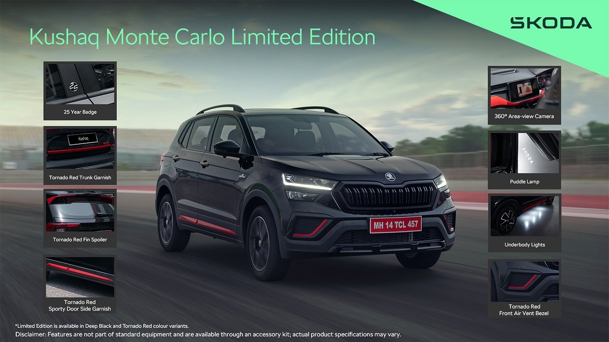 Škoda Auto India targets premium growth with limited editions of Kylaq, Kushaq and Slavia