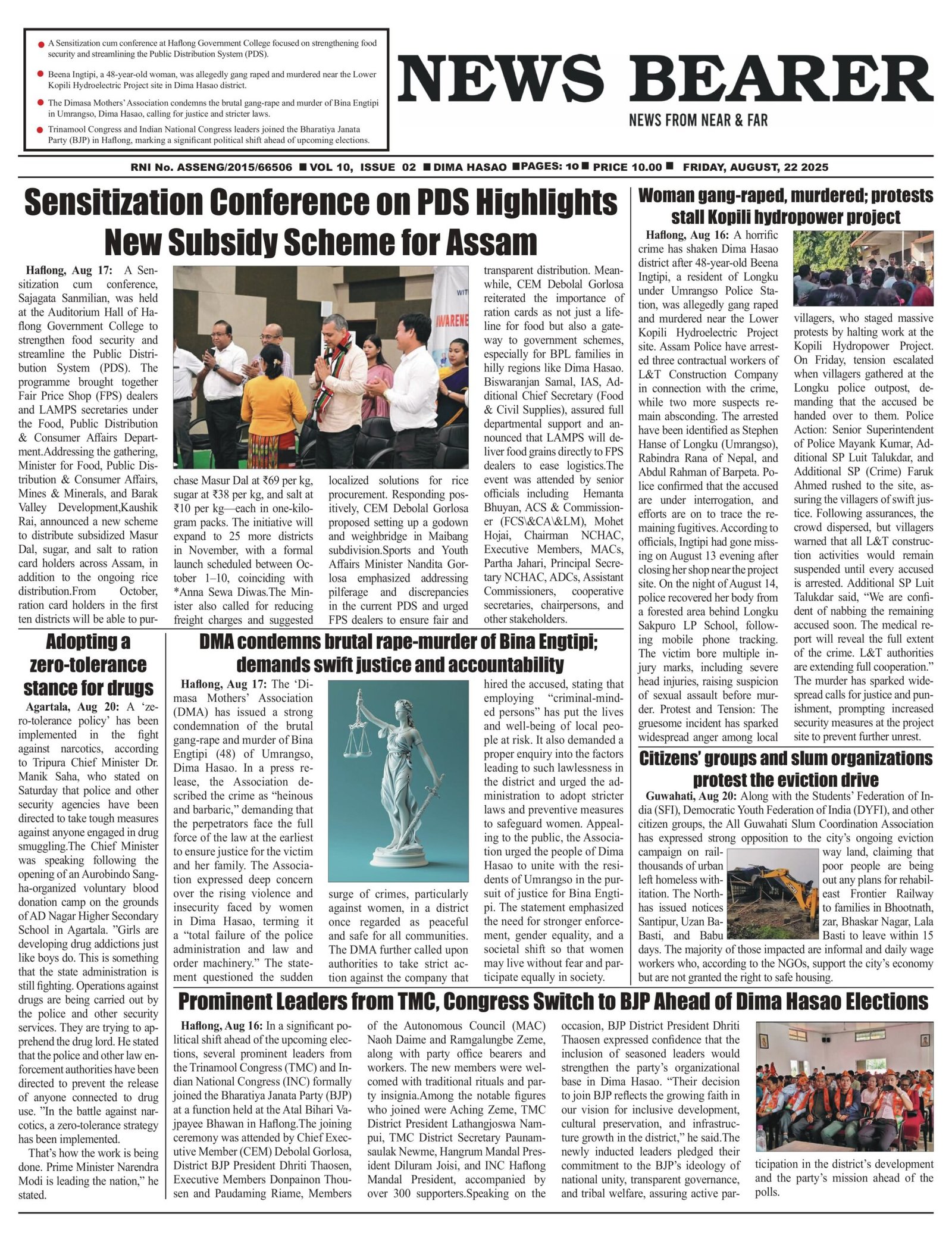VOL 10, ISSUE 02 – News Bearer