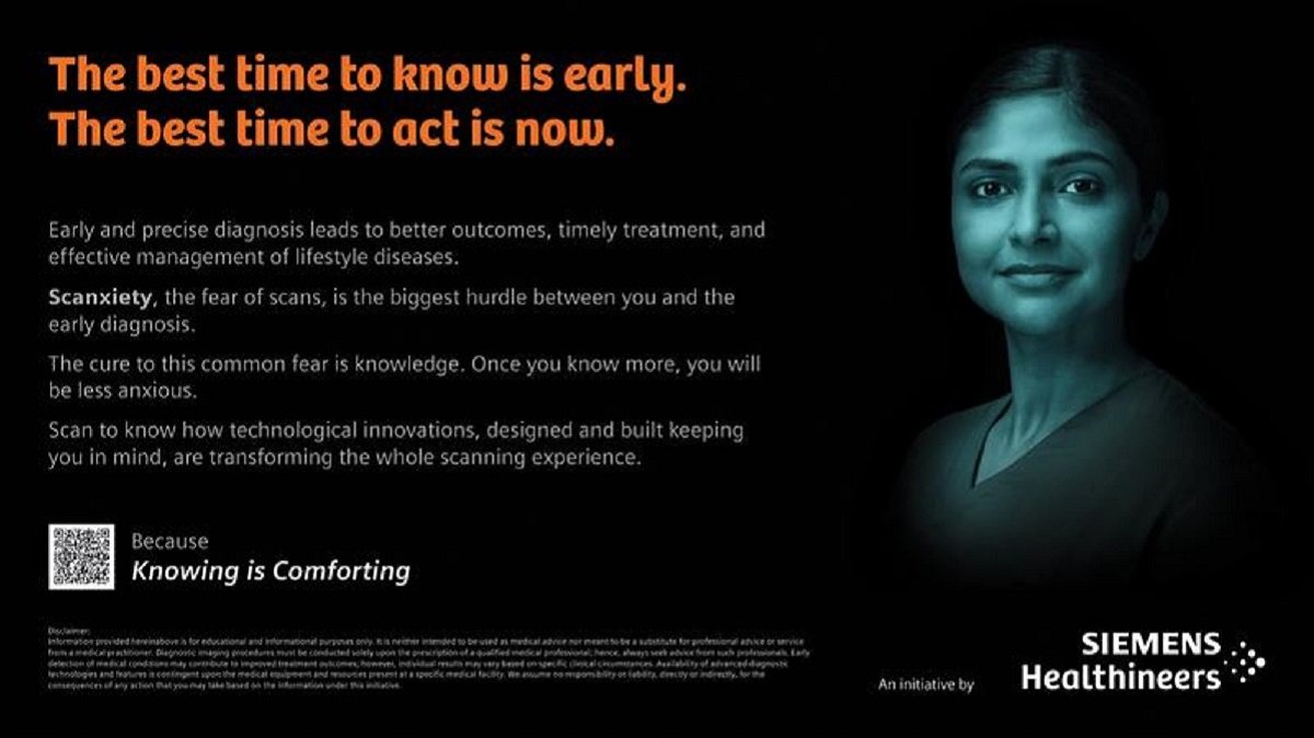Siemens Healthineers India has rolled out its new ‘Knowing is Comforting’ campaign