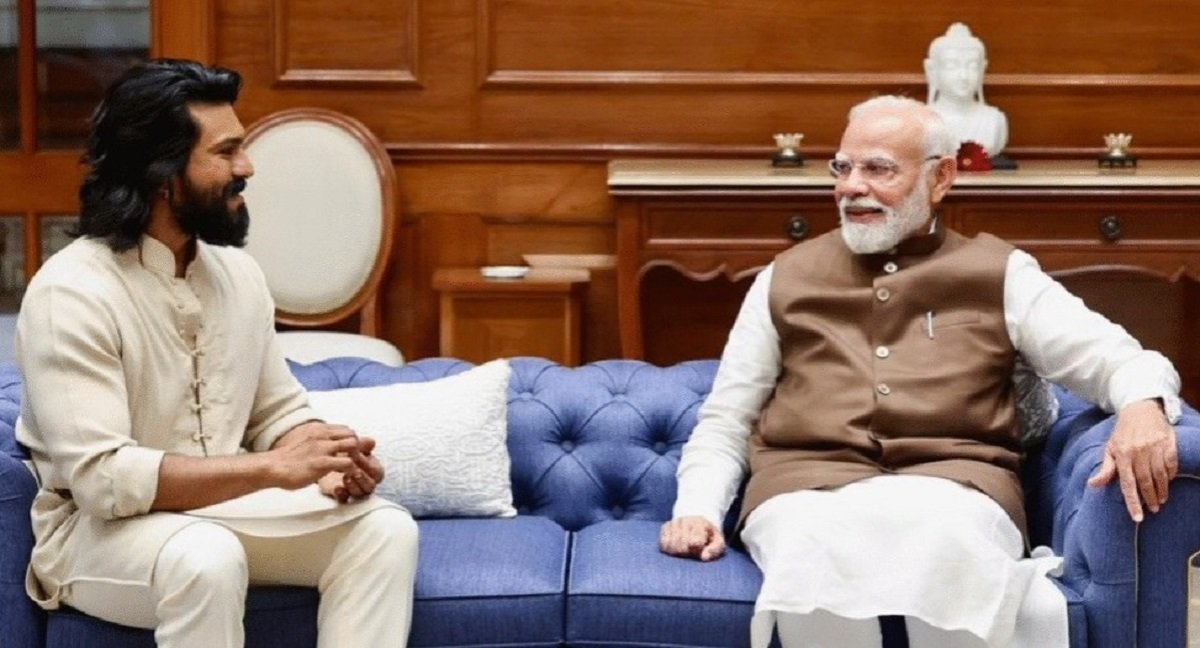 Actor Ram Charan expressed his sincere gratitude to Prime Minister Narendra Modi