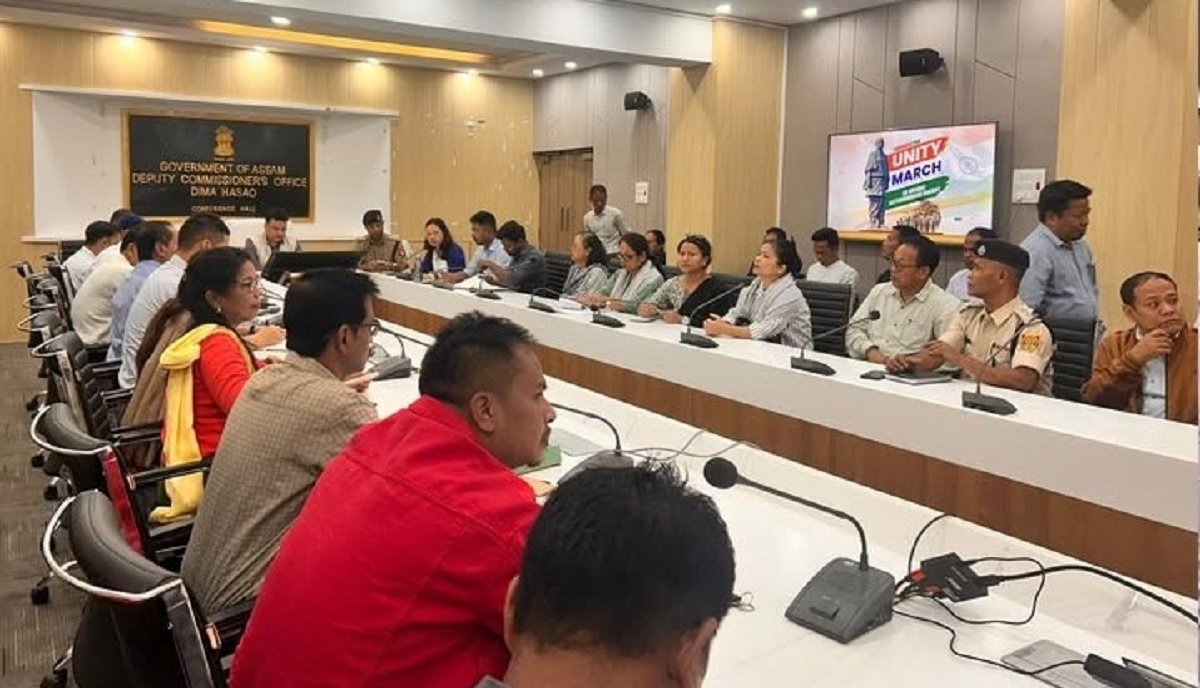 In Haflong, preparatory meeting held for upcoming unity march