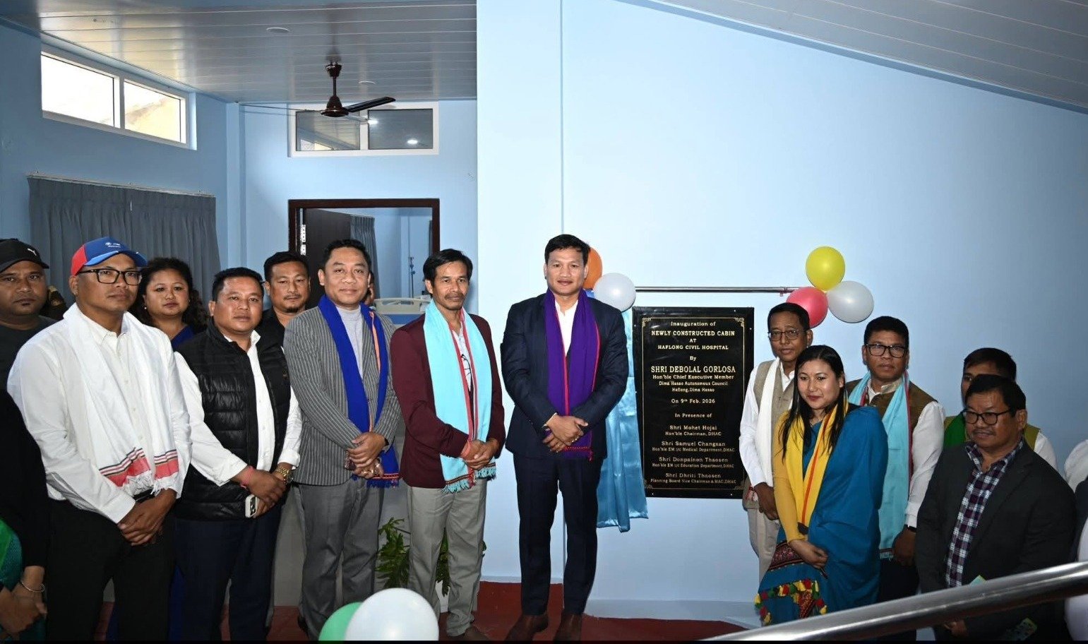 New 10-bedded cabin inaugurated at Haflong Civil Hospital to mark ASHA Convention Day