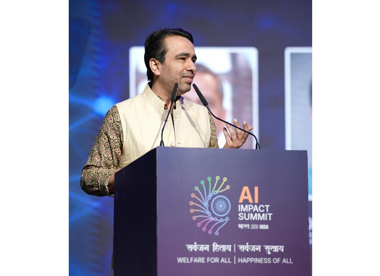 Dharmendra Pradhan and Jayant Chaudhary visit MSDE Pavilion at India AI Impact Summit: AI for Inclusion