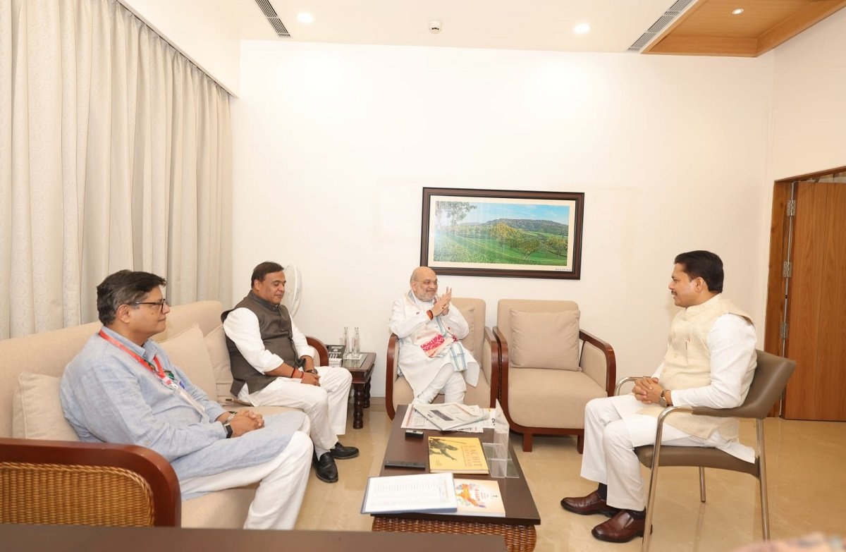 Bhupen Borah meets Amit Shah in Guwahati, says his earlier view was ‘wrong’