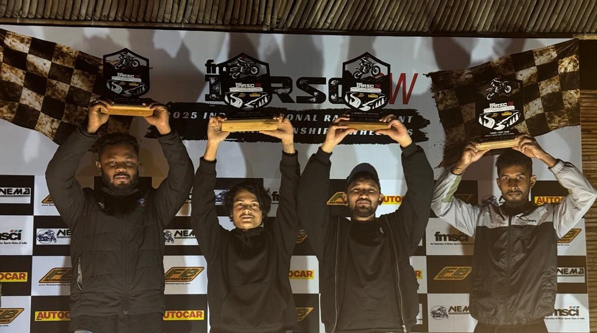 Guwahati riders emerge victorious at FMSCI INRSC East zone sprint rally