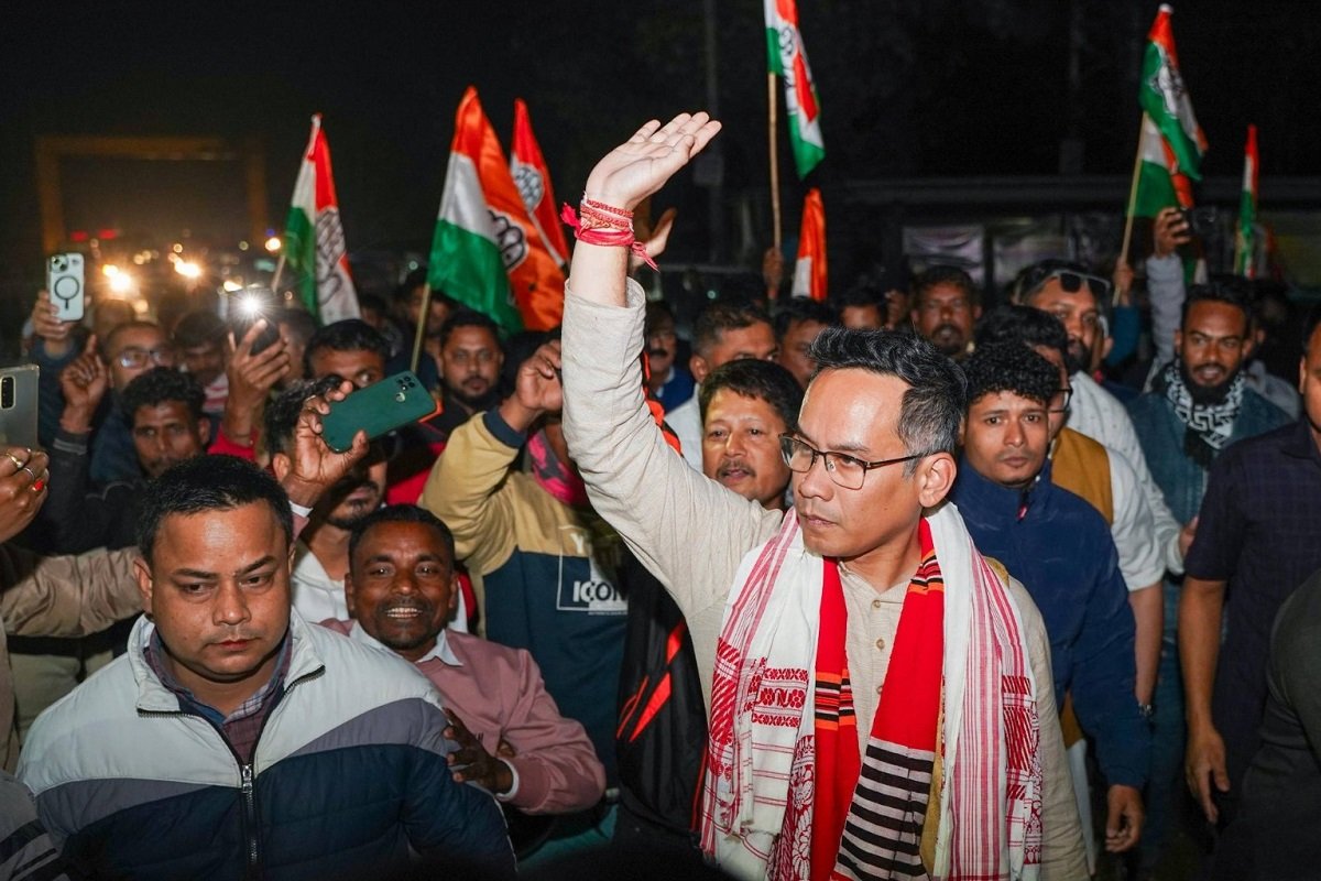 Gaurav Gogoi leads Congress Yatra into Dibrugarh, pledges “New Greater Assam”