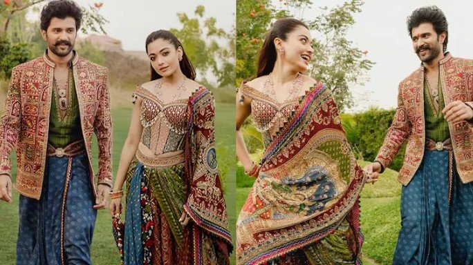 Vijay Deverakonda and Rashmika Mandanna Crowned ‘Deccan Prince’ and ‘Lakshmi’ in Royal Udaipur Ceremony