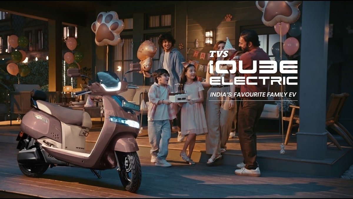 TVS Motor Strengthens iQube’s Position as India’s Favourite Family EV