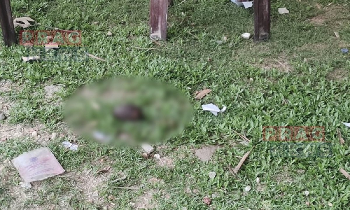 Explosive Thrown at Home of BJP’s Sarupathar Candidate Biswajit Phukan