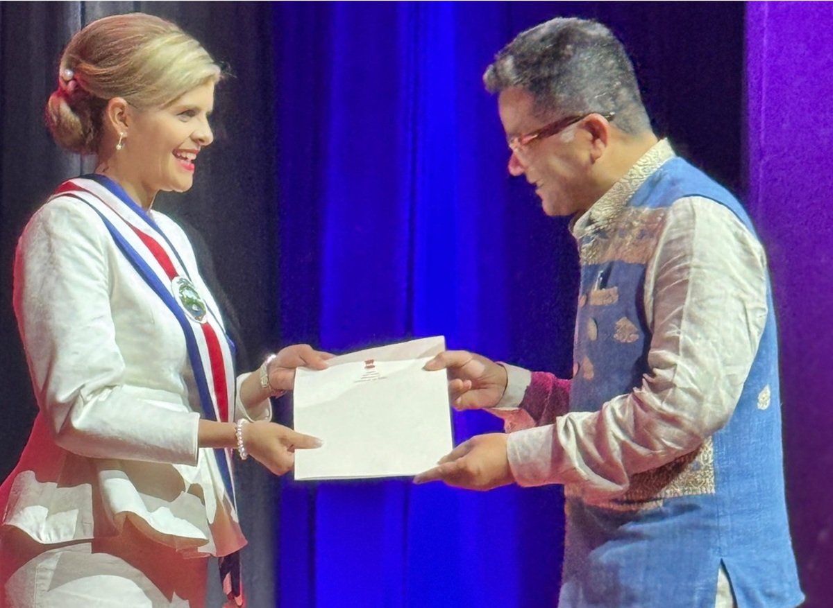 MoS Margherita Holds Talks with Newly Appointed Foreign Minister of Costa Rica