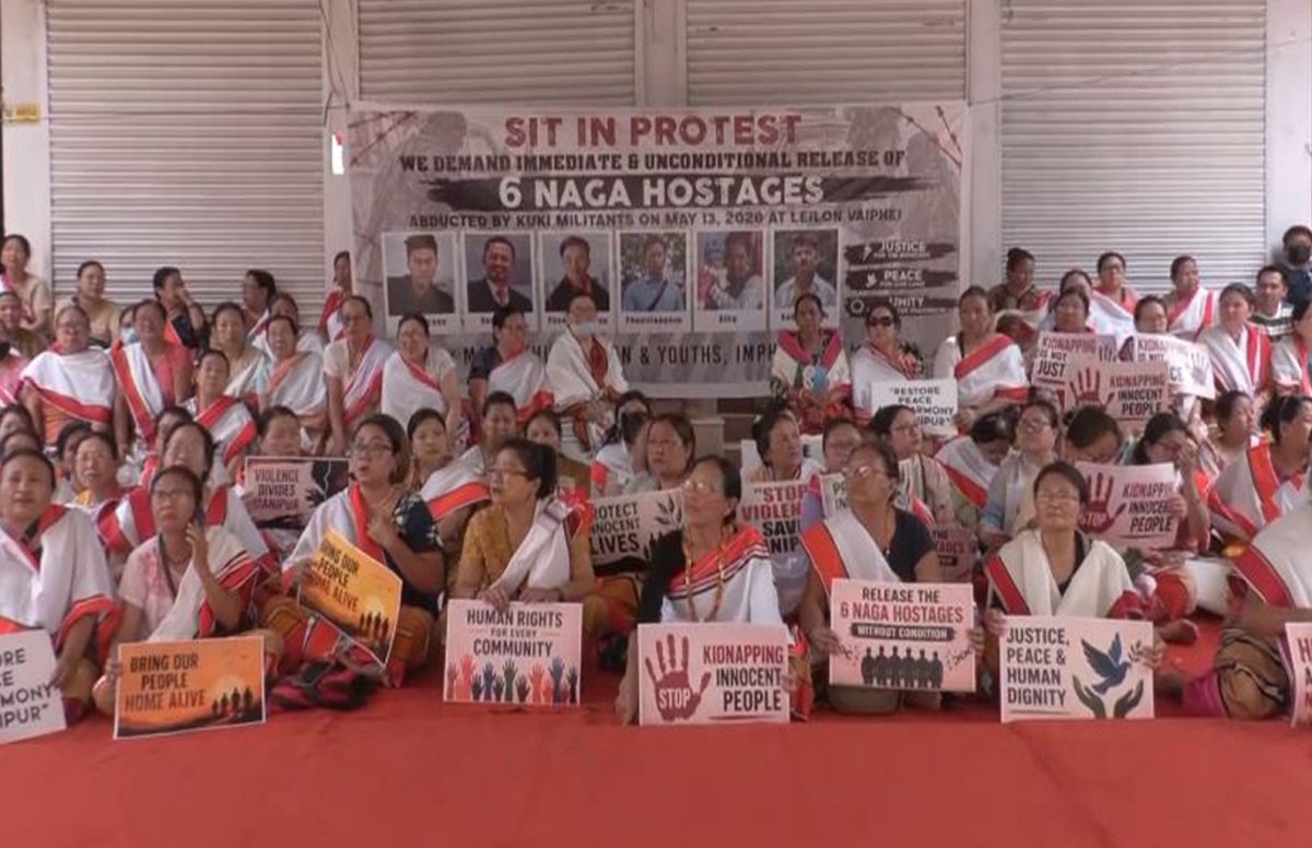 Thousands Rally in Nagaland for Release of Six Naga Hostages
