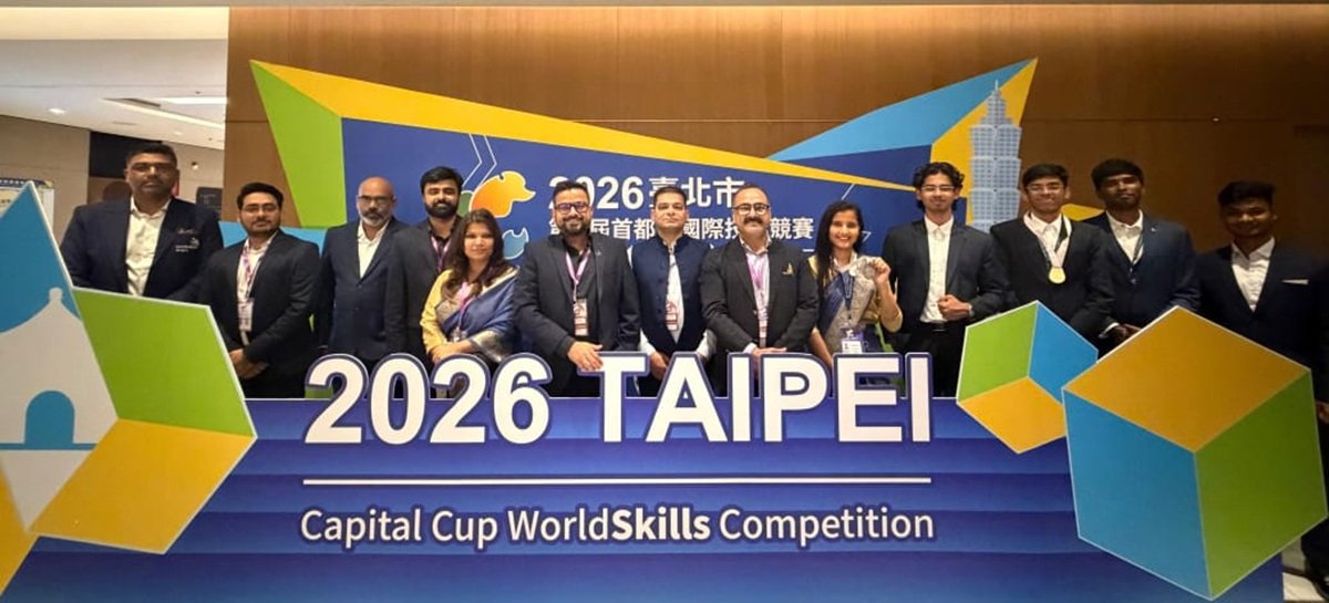 Team India Wins 2 Silvers, 3 Merit Awards at Taipei Capital Cup 2026 in Emerging Skills