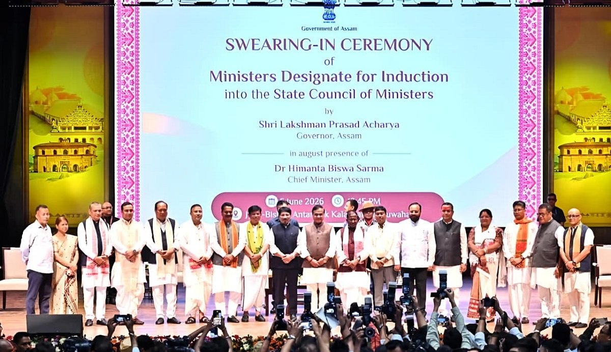 Assam Cabinet Strength Goes Up To 17 Ministers; Governor Administers OATH To 12 More Legislators