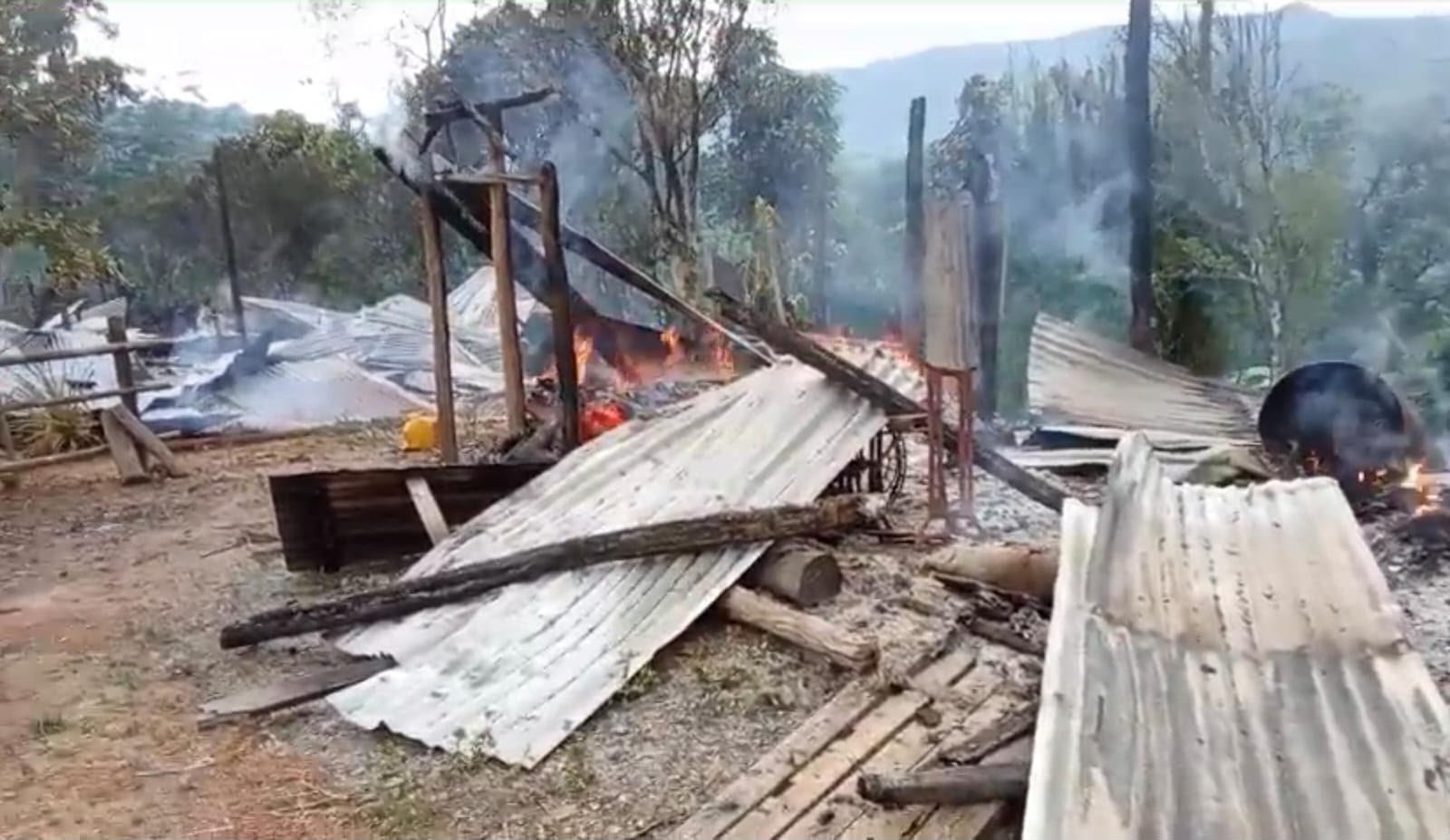 Fresh Allegations After Manipur Border Arson: NVG, Kuki Inpi Accuse Each Other of July 1 Attacks