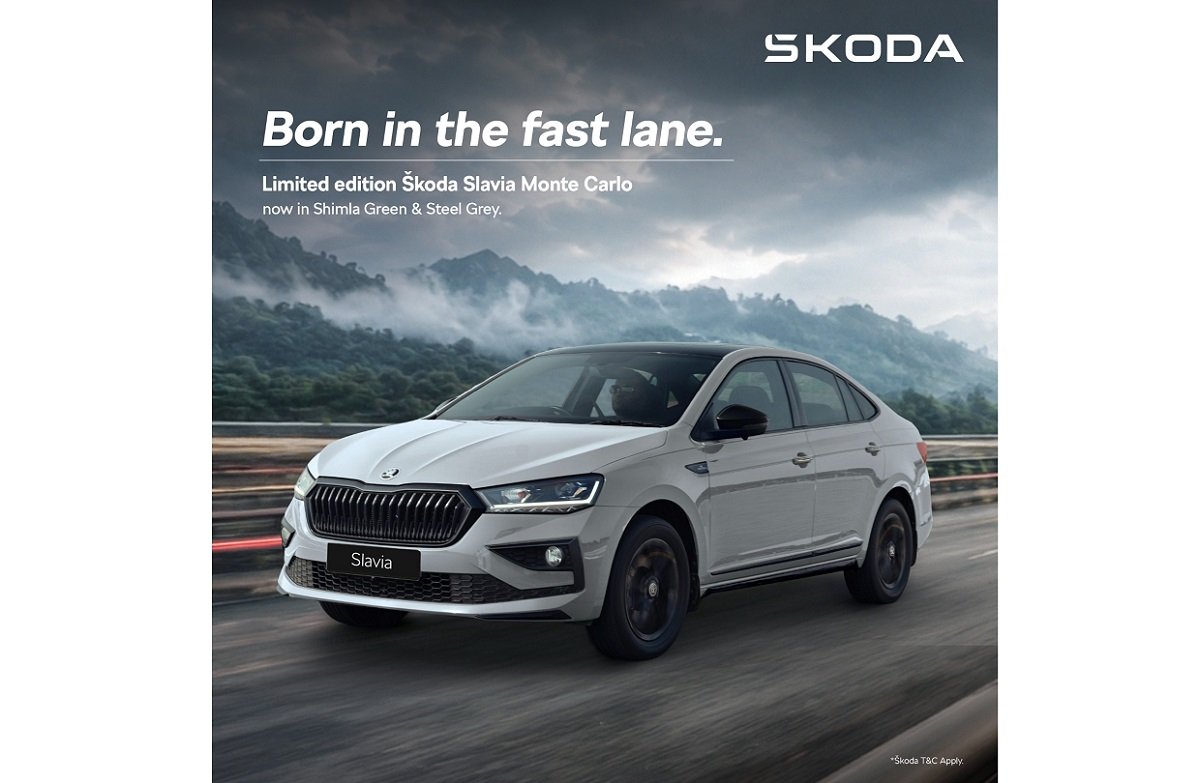 Škoda adds exclusive colours to Slavia Monte Carlo, targets premium sedan buyers