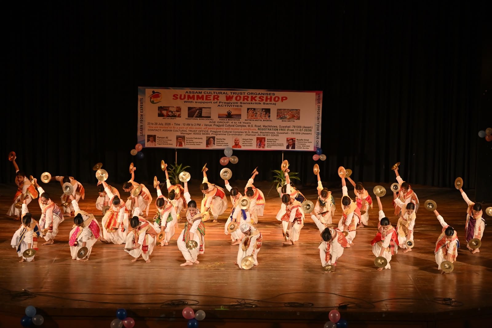 Seven-Day Summer Workshop Concludes At Pragjyoti Cultural Project In Machkhowa