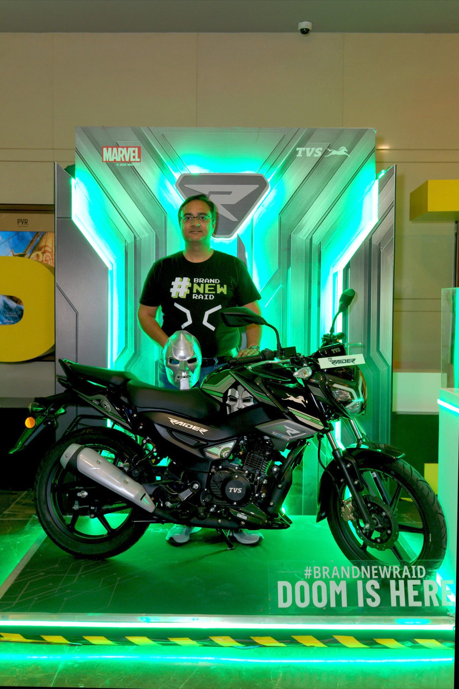 TVS Motor strengthens Raider portfolio with Doctor Doom-inspired Super Squad edition