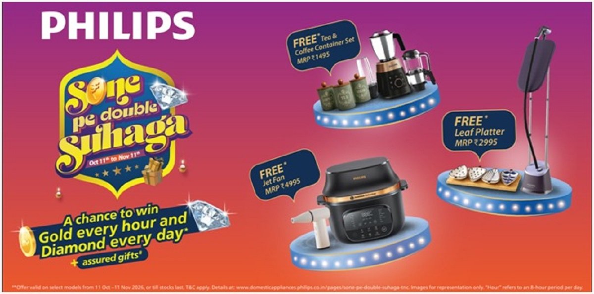 Philips Home Appliances targets 200 million consumers with festive rewards campaign